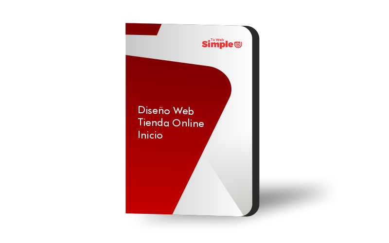 Diseño Web Tienda online Inicio